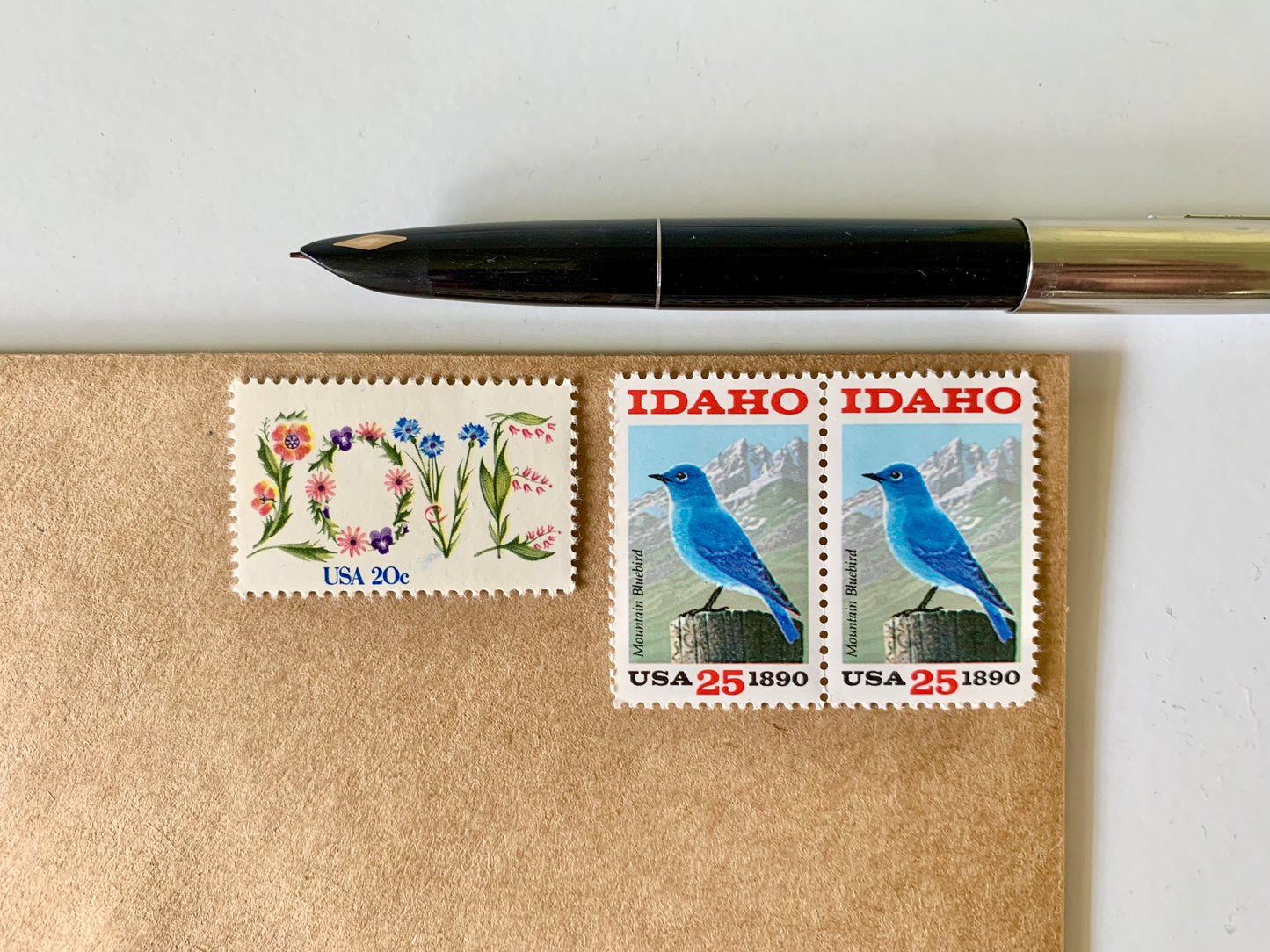 Ready to Use Vintage US Postal Stamps