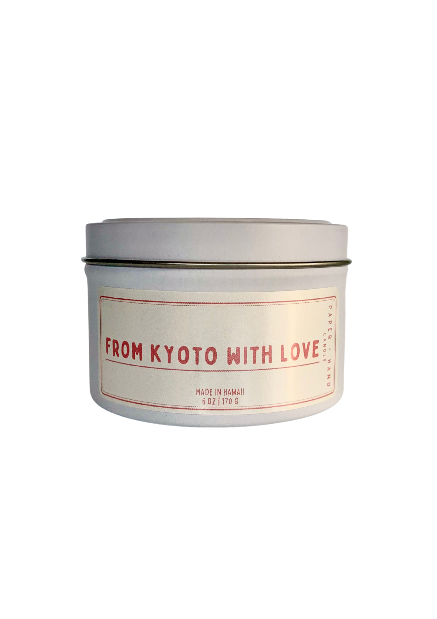 6 oz tin - Scented Soy Wax Candle